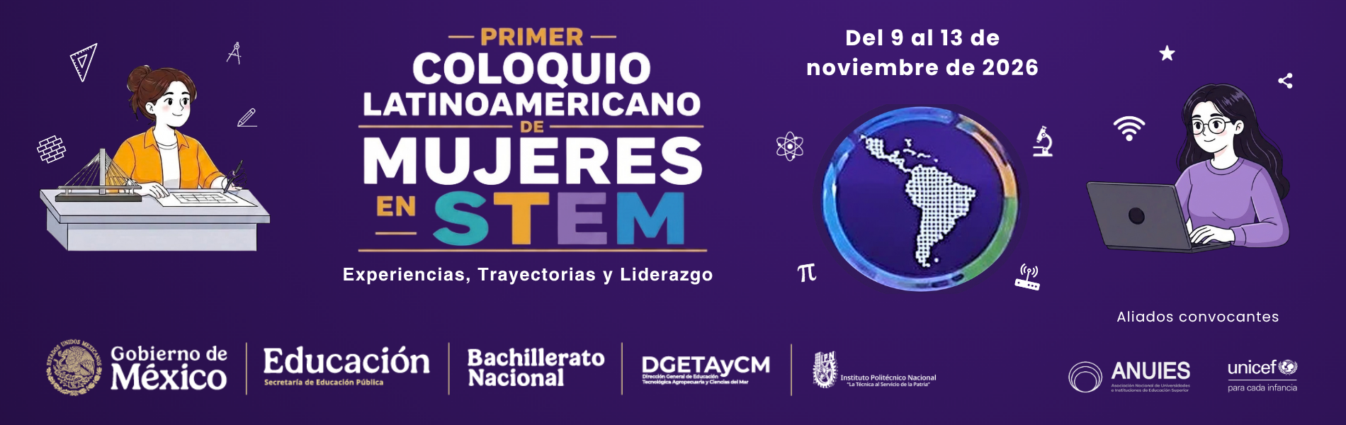 Primer Coloquio Latinoamericano de Mujeres en STEM: Experiencias, Trayectorias y Liderazgo